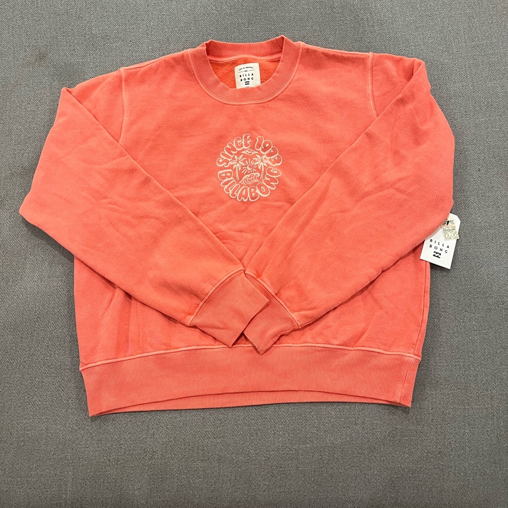 NWT Billabong From Paradise Crewneck Sweatshirt